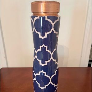 100% Authentic Copper Water Bottle. *Bought in India!* Never Used! Handcrafted!